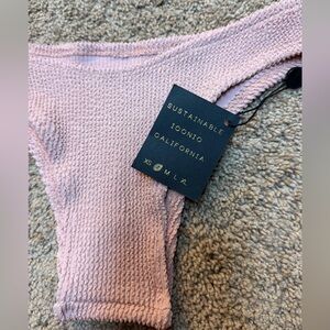 Skatie Blush Knit Bikini Bottom